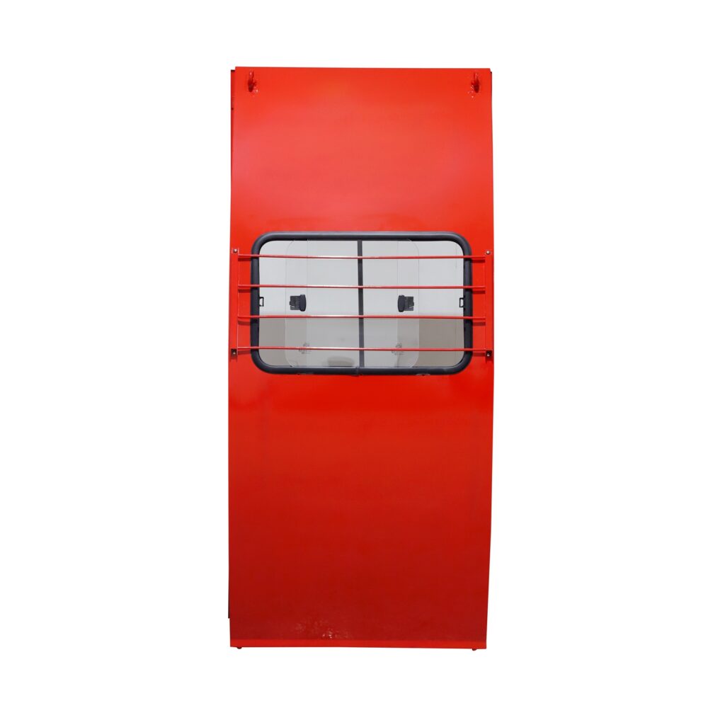 OEM-Sheet-Metal-Electrical-Control-Box-With-Viewing-Window - Custom Industrial Chassis - Custom PLC Control Cabinet & ...